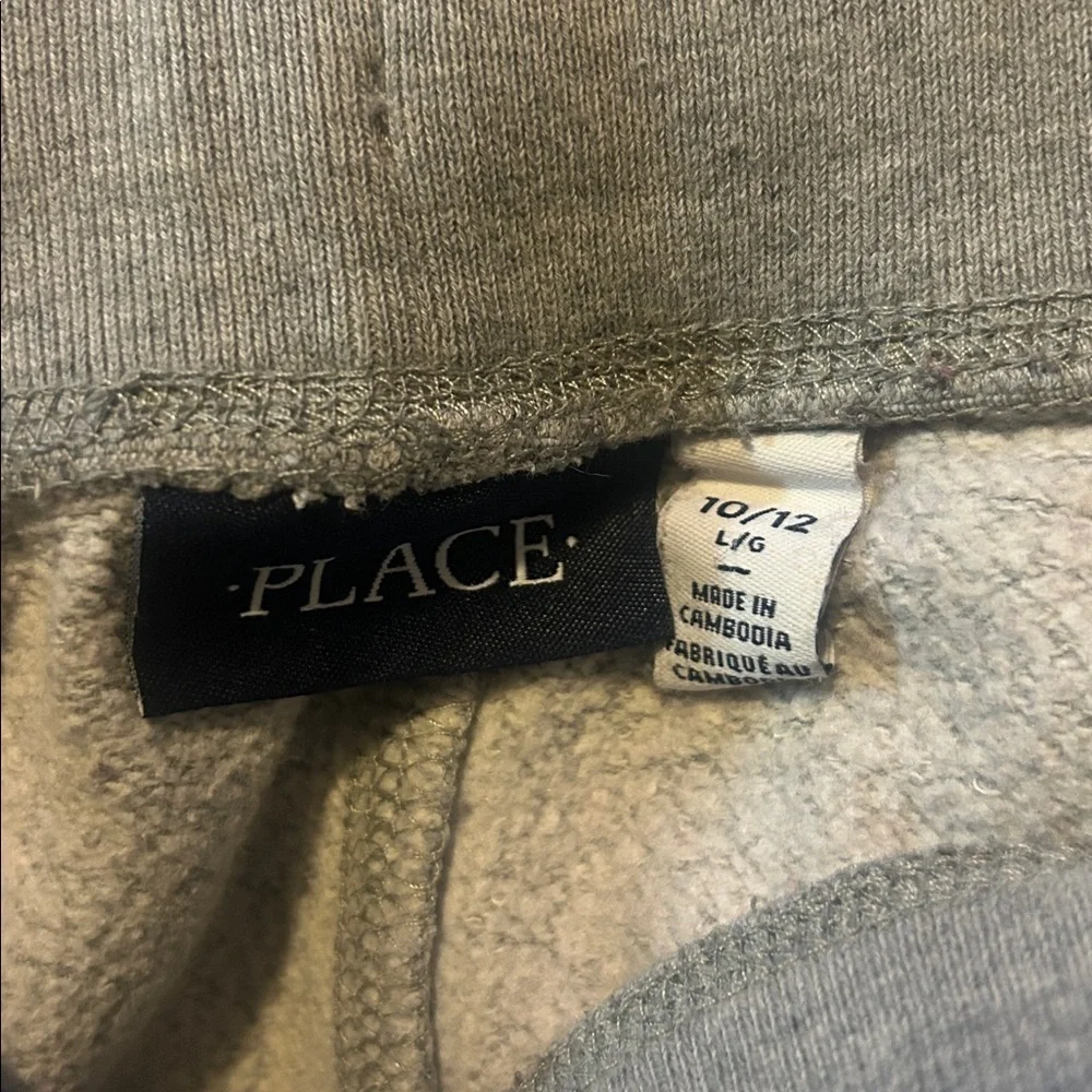 Children's Place gray jogger pants youth size 10/12